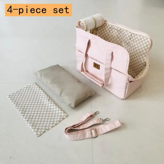 Portable Dog Bag Pet Cat Shoulder Handbag Car Seat Safe Travel Chihuahua Dog Supplies Suitable for Small Dogs Dog Carrier