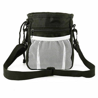 Dog Training Walking Pouch Treat Storage Bag Dispenser Obedience Snack Holder UK