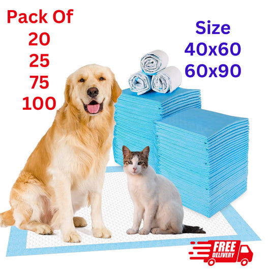 Puppy Training Pads with Wet Indicator Train Toilet Pee Wee Poo Dog Pet Cat Mats