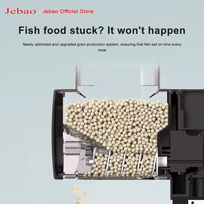 Jecod New Aquarium Fish Tank Feeder Intelligent Automatic Feeder Digital Timing Fish Tank Accessories Fish Feeding