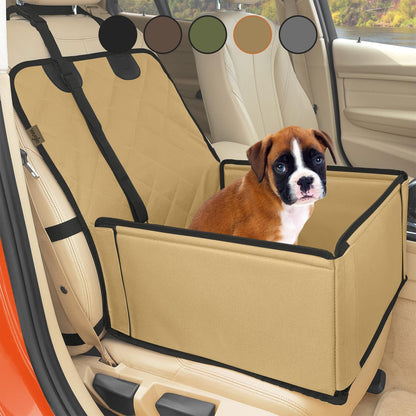 Extra Stable Dog Car Seat | with Safety Belt | Small Dogs up to 12 Kg